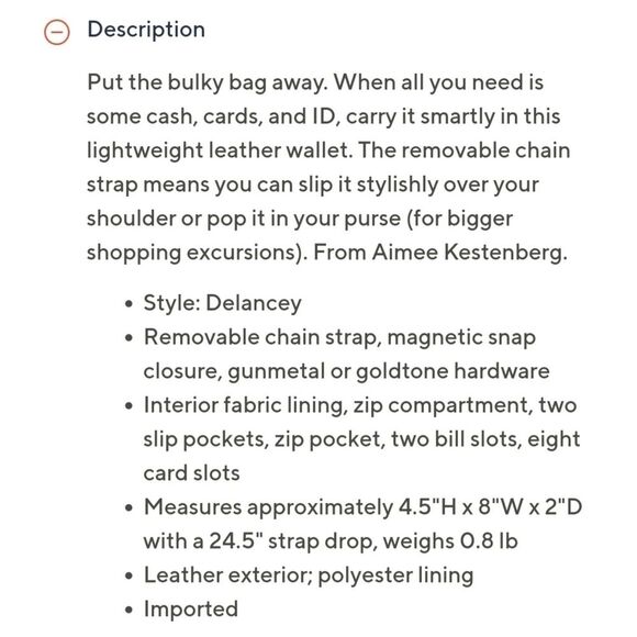 NWT|Aimee Kestenberg Delancey Oxblood Red Wallet Crossbody Bag - Picture 3 of 13